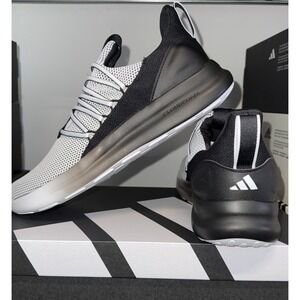 Adidas Lite Racer Adapt‎ 7.0 Mens 10 Sneakers White Black Slip On IE6330